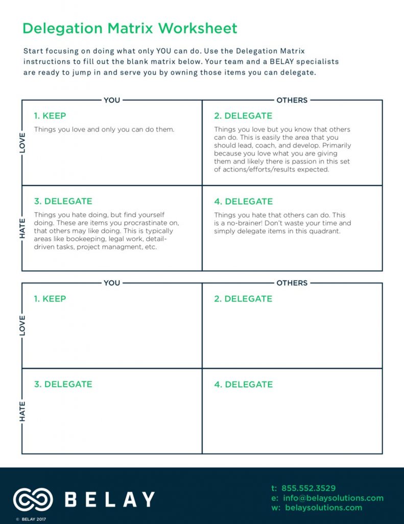 Free Download: Delegation Matrix – Virtual Culture Book